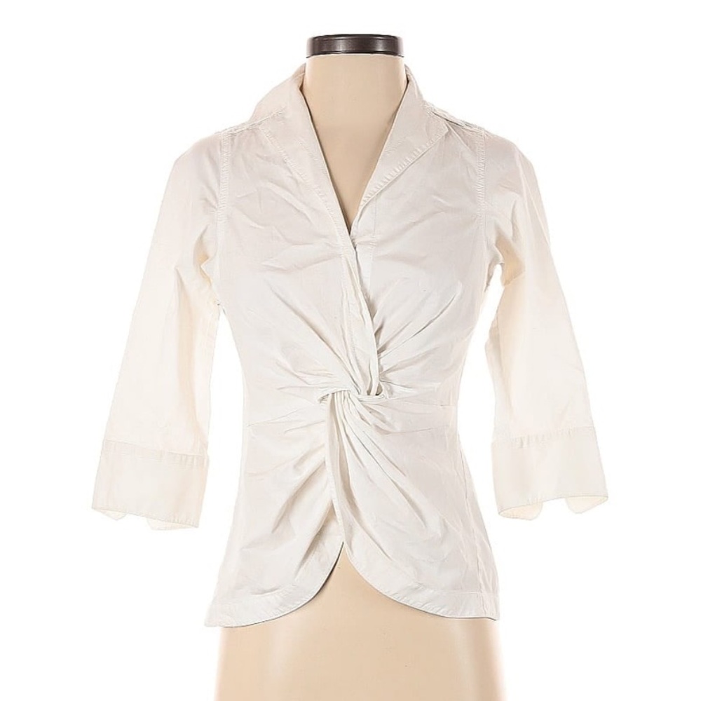 Byron Lars Birthmark 3/4 sleeve blouse button-down